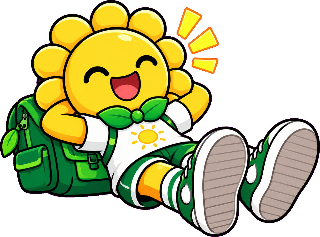 WAGO relaxing in the grass